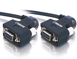 DB9 Female to Female All Lines Cable with Rotating Heads 