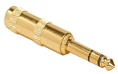 1/4" Stereo Plug Gold Plated 