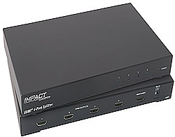 4-Port HDMI™ Splitter/Extender with HDCP™ 