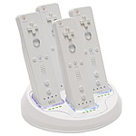 Penguin United Remote Li-Ion Quad Charging Dock for Wii