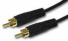 RCA Mono Audio Cable