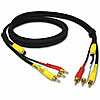 4-in-1 S-Video, Composite Video and RCA Audio Cable