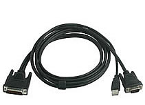 M1 to VGA Male with USB Cable