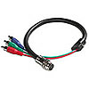 Rapid Run Component Video Cables - Cables with Removable Ends