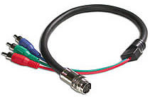 1.5ft RapidRun™ Component Video Flying Lead 