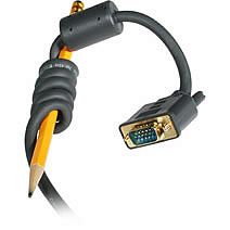 FLEXIMA™ HD15 Male to Male Uxga Monitor Cable CL2 Rated for in Wall Use