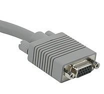 Premium Shielded HD15 Male to Female SXGA Monitor Cables