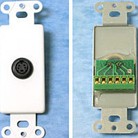 S-Video Wall Plate Insert