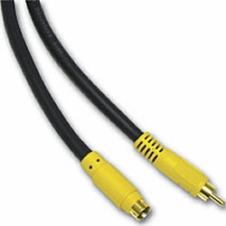 S Video to Composite Video Cable