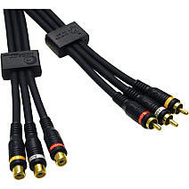 Velocity RCA Audio/Video Extension Cables