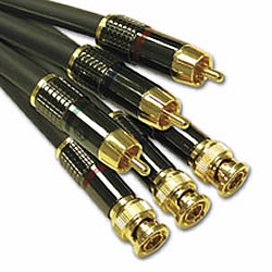 SONICWAVE™ RCA Type to BNC Component Video Cable