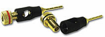 Performance Screw-on Speaker Cable Pin 4pk