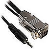 Plenum VGA Cables  with 3.5mm Audio 