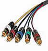 Plenum Component Video Cables with Audio 