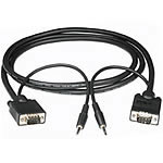 VGA Cable with 3.5 Audio