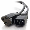 18 AWG Monitor Power Adapter Cord