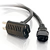 16 AWG Universal Power Cord With Extra Outlet