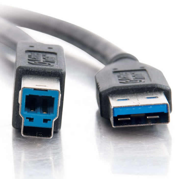 USB 3.0 A Male to B Male Cable